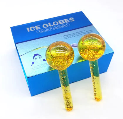 Glitter Ice Gesichtsmassagekugeln
