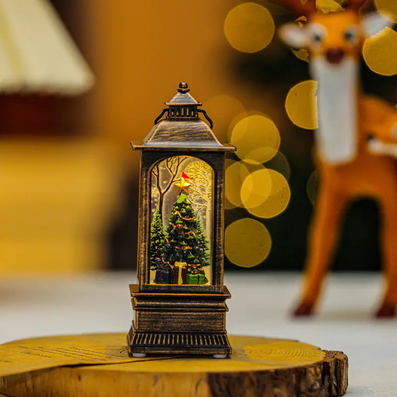 Weihnachtsdekor Schneemann Telefonzellenlicht