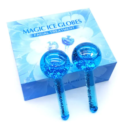 Glitter Ice Gesichtsmassagekugeln
