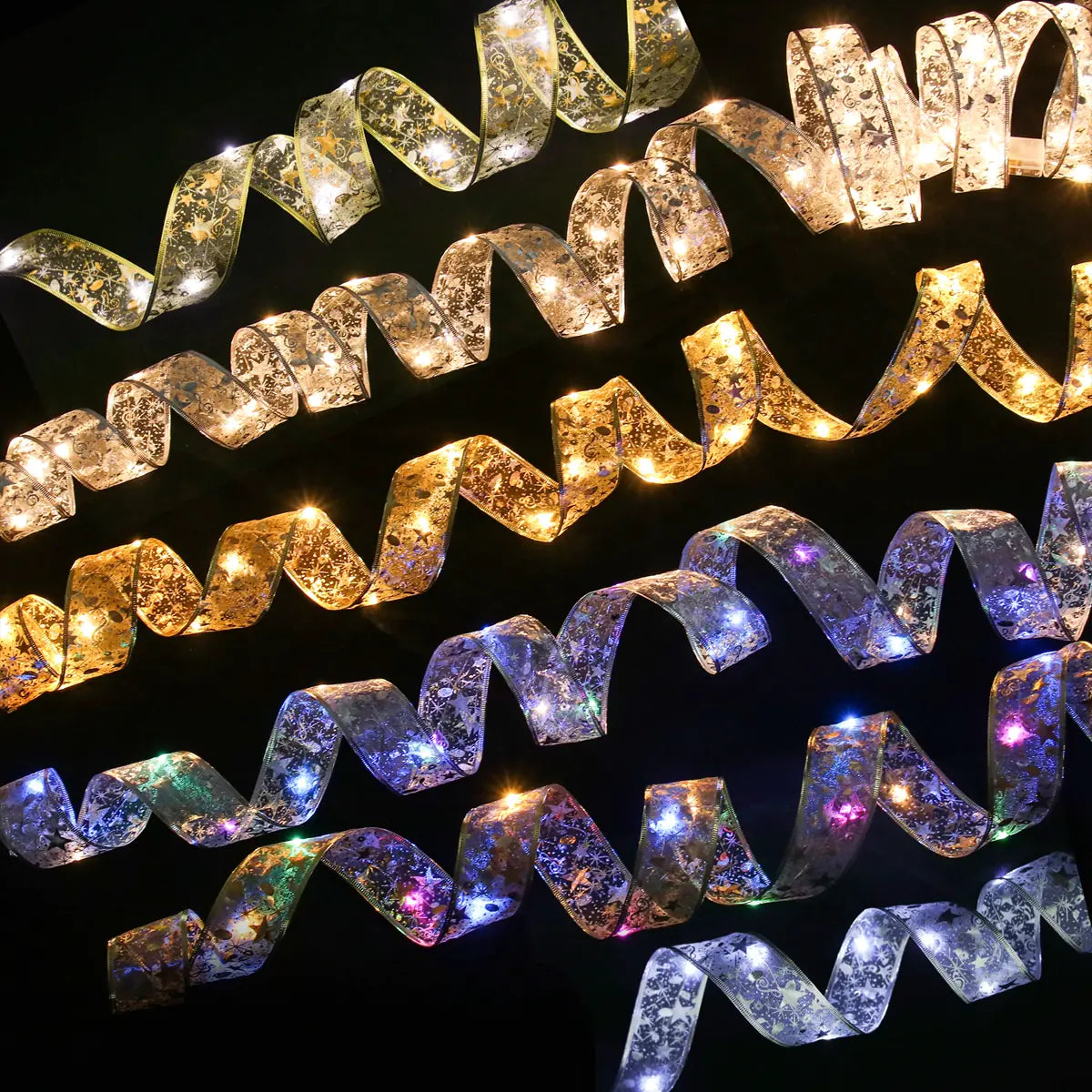 Weihnachtsband Feenlicht Girlande für Dekoration